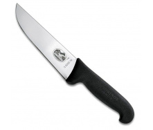 Кухонный нож мясника Victorinox Fibrox Butcher 16 см Черный (5.5203.16)