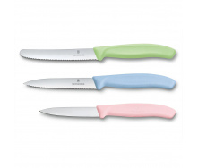 Набор Victorinox Swiss Classic Trend Colors Paring Knife Set из 3-х ножей (6.7116.34L3)