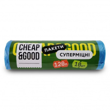 Пакети для сміття 120 л 10 шт 12 уп (9305)