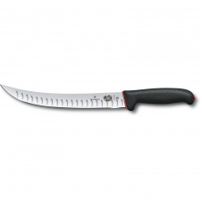 Кухонный нож мясника Victorinox Fibrox Butcher Dual Grip 25 см Черно-красный (5.7223.25D)