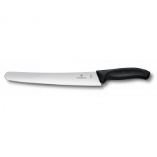 Фото - Кухонный нож для кондитерских изделий Victorinox Swiss Classic Pastry 26 см Черный (6.8633.26) Кухонный нож для кондитерских изделий Victorinox Swiss Classic Pastry 26 см Черный (6.8633.26)