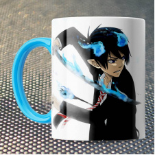 Чашка Fan Girl Рин Синий экзорцист - Blue Exorcist (15847) 330 мл Голубой