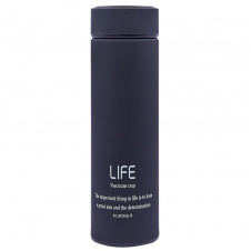 Термос стальной Zelart 450ml LIFE D-013 Черный