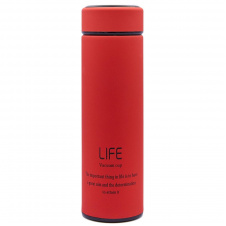 Термос стальной Zelart 450ml LIFE D-013 Красный