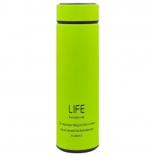 Термос стальной Zelart 450ml LIFE D-013 Салатовый