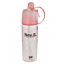 Бутылка для воды New.B 600 мл Розовая (200627)