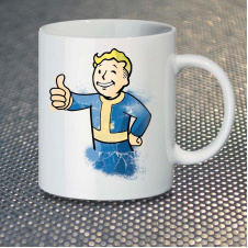 Чашка Fan Girl Волт Бой Vault-Boy Fallout New (14444) 330 мл Белый