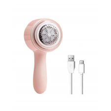 Машинка для стрижки катышков Lint Remover 668 аккумуляторная 3 Вт Розовый