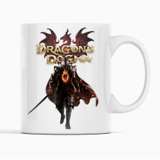 Кружка для игроманов Кавун Games Dragon's Dogma 2 320 мл Белый (К001771)