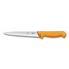 Кухонный нож филейный Victorinox Swibo Filleting 18 см Желтый (5.8403.18)
