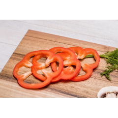 Прямоугольная досточка из ореха для нарезания и разделывания еды ecoWalnut 190x290x18 мм Ладан