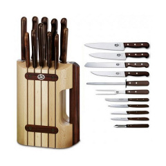 Кухонный набор Victorinox Rosewood Cutlery Block 12 предметов с деревянными ручками (5.1150.11) Хмельницький