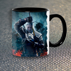 Чашка Fan Girl The Witcher CD Projekt RED New (14533) 330 мл Разноцветный Днепр