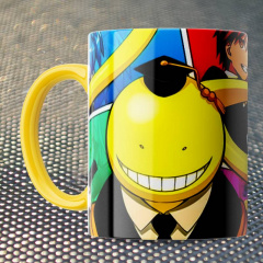 Чашка Fan Girl Коро сенсей Класс Убийц - Assassination Classroom (15837) 330 мл Желтый Вінниця