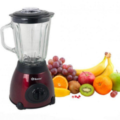 Блендер стационарный Domotec MS-6611 с кофемолкой 2в1 1.5L 1000W Red (3_02327) Миколаїв