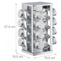 Набор для специй RIAS Spice Carouse LK2303-89 16 предметов (3_03482) Оріхів