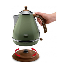 Электрочайник DeLonghi KBOV 2001.GR 2000 Вт Зеленый Кривой Рог