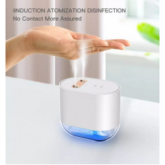 Бесконтактный сенсорный диспансер стерилизатор рук аккумуляторный UV Sterilizer 44 Белый Кременець