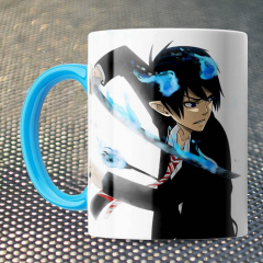 Чашка Fan Girl Рин Синий экзорцист - Blue Exorcist (15847) 330 мл Голубой Ужгород