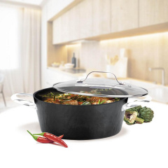 Кастрюля Maestro Greblon MR-4428 5,8 л Черный Жмеринка