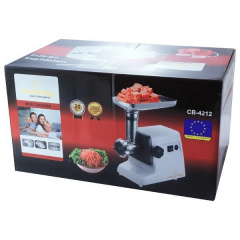 Электрическая мясорубка Crownberg CB-4212 с соковыжималкой 2500W Белая (1806474292) Чернігів