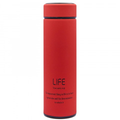 Термос стальной Zelart 450ml LIFE D-013 Красный Миколаїв