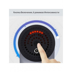 Комплект Массажный ударный пистолет Аккумуляторный массажер для тела Fascial Gun 4 насадки+Доска для отжиманий Push Up Board Славянск