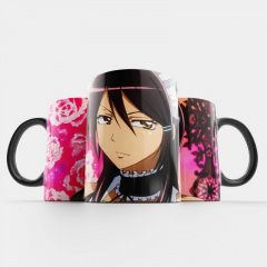 Чашка Fan Girl Миса Президент студсовета — горничная! - Kaichō wa Meido-sama! (15843) 330 мл Черный Киев