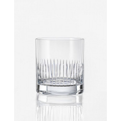Набор стаканов для виски Bohemia Barline 280 мл Прозрачный 4 шт 25089 280 BM783-4 Самбір