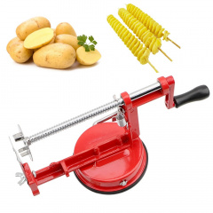 Машинка для спиральной нарезки картофеля RIAS Spiral Potato Slicer Red (3_04552) Ізюм