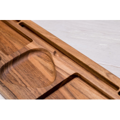 Держатель на рабочий стол ecoWalnut 470x147.5x15 мм Тернопіль