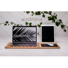 Держатель органайзер для охлаждения ноутбука ecoWalnut 565x290x16 мм Київ