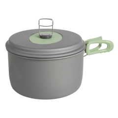 Набор посуды Bo-Camp Explorer XL 4 Pieces Hard Anodized Grey Green 4 шт (2200249) Рівне