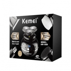 Электробритва Kemei KM-1109 5в1 аккумуляторная Black (3_01731) Дубно