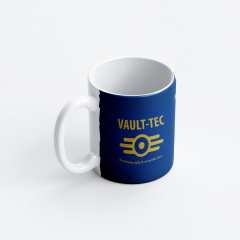 Чашка Fan Girl Vault-Tec Corporation 330 мл Белый (24344) Гуляйполе