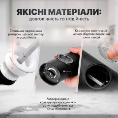 Набор мельниц для соли перца специй SBTR 2 предмета на батарейках (SPM-01) Краматорск