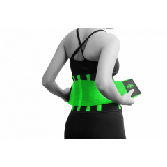 Пояс компрессионный MadMax MFA-277 Slimming belt Black/neon green M Полтава
