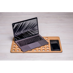Держатель органайзер для охлаждения ноутбука ecoWalnut 525x290x13 мм Київ