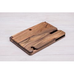 Подставка для гаджетов с беспроводной зарядкой ecoWalnut 300x231x210 мм Киев