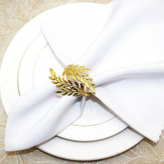 Набор колец для салфеток Leeseph Золотистый 6 шт Черкассы