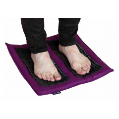Акупунктурный коврик Vital Spiky Bodhi 35*35 см фиолетовый Весёлое