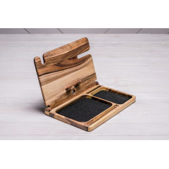 Деревянная подставка на стол ecoWalnut 300x231x210 мм Київ