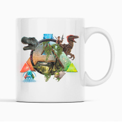 Кружка для игроманов Кавун Ark Survival Ascended 320 мл Белый (К001762) Бердичев
