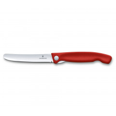 Кухонный нож Victorinox Swiss Classic Foldable Paring Knife складной, красный, 11 см (6.7801.FB) Ковель
