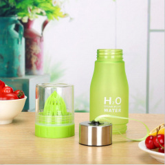 Спортивная бутылка-соковыжималка H2O Water bottle Green Зеленый Вишгород