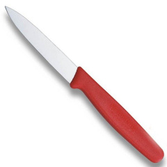 Кухонный нож Victorinox 80 мм Красный (5.0601) Якимівка