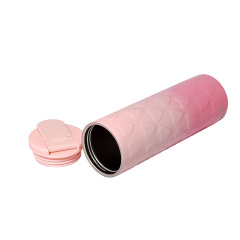 Термочашка YES Pink Heart 420 мл Розовый (707336) Оріхів