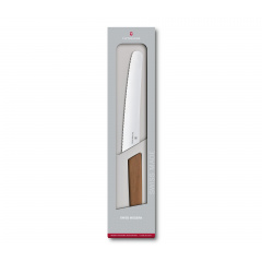 Кухонный нож для хлеба Victorinox Swiss Modern BreadPastry 22 см Орех (6.9070.22WG) Київ