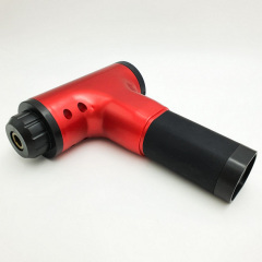 Аккумуляторный массажер для тела 4 насадки Fascial Gun KH-320 Красный (VD201605935) Коростень