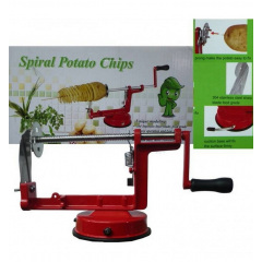 Машинка для спиральной нарезки картофеля Spiral Potato Chipper картофелерезка-овощерезка Луцк